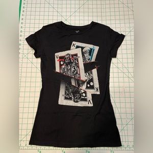 Star Wars Vader Obi-Wan cards shirt